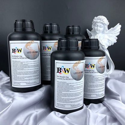 8 Color UV Ink Set for Digital Printing - BW UV INK