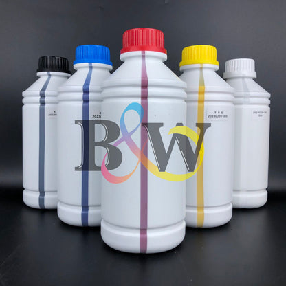 High Quality 1000ml XP600 White DTF Ink for Epson L805 i3200 L1800 DTF Printer Premium Textile Transfer Pigment Ink Manufacturer