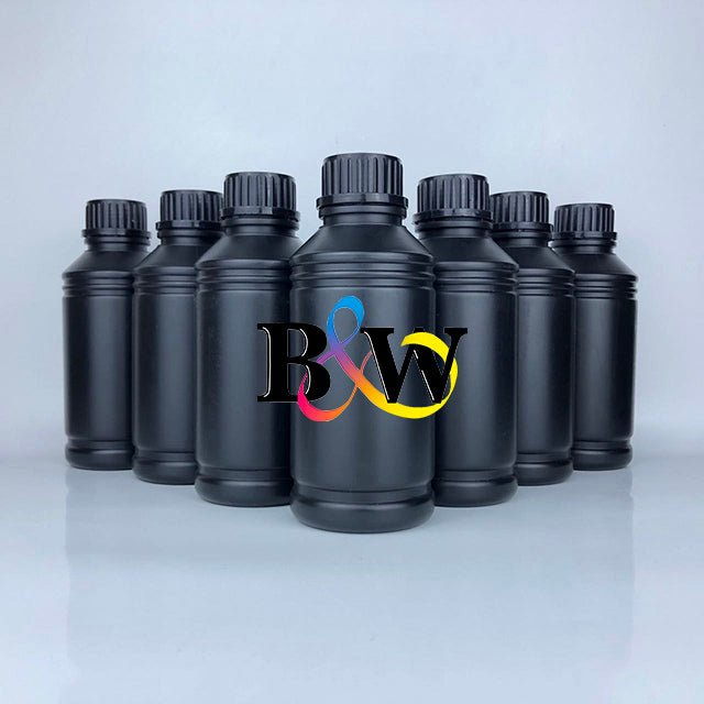 Eco Friendly UV Ink for EPSON Printers Superior Quality for All Substrates - BW UV INK