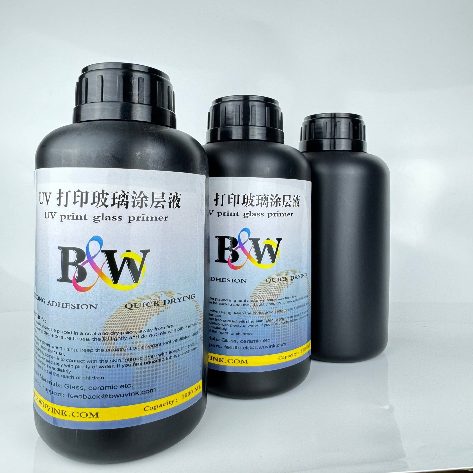 Fast - drying Glass UV Coating for Crystal Clear Prints - BW UV INK