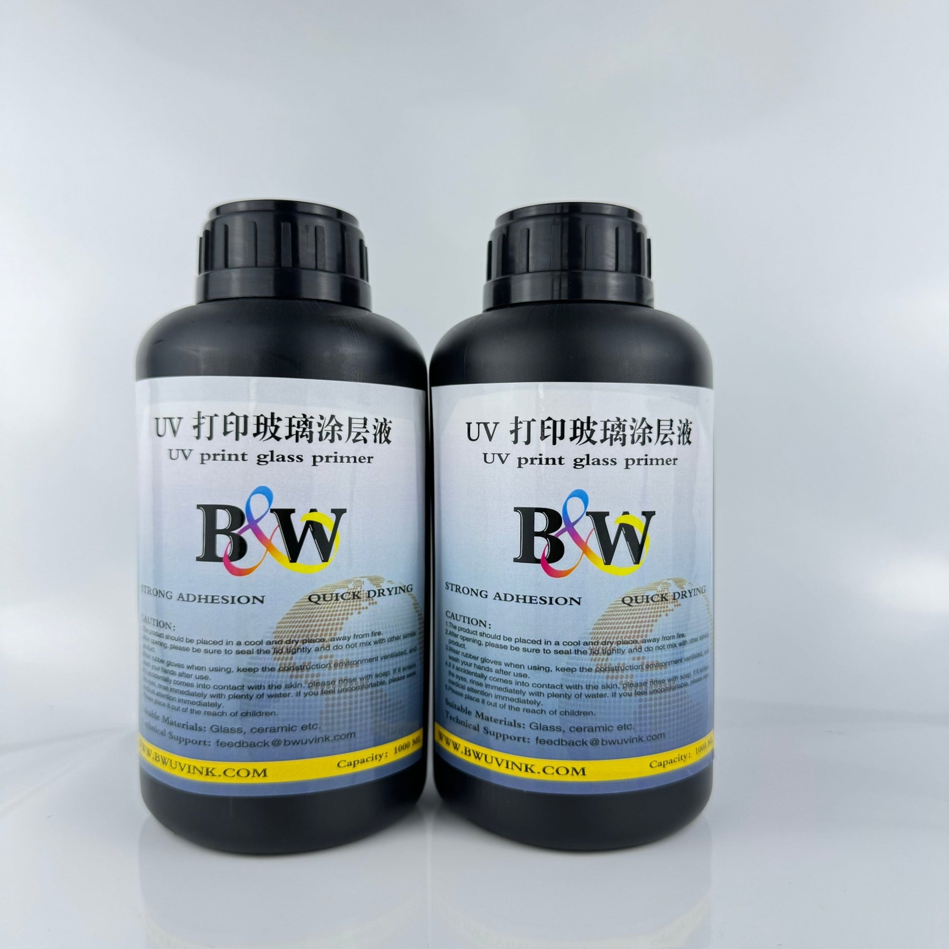 Fast - drying Glass UV Coating for Crystal Clear Prints - BW UV INK