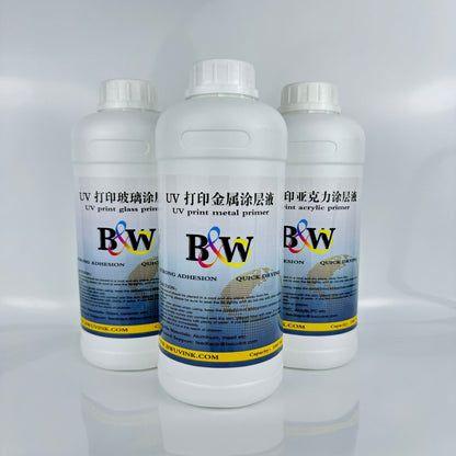 Fast - drying UV Printer Primer for Metal and Plastic Surfaces - BW UV INK