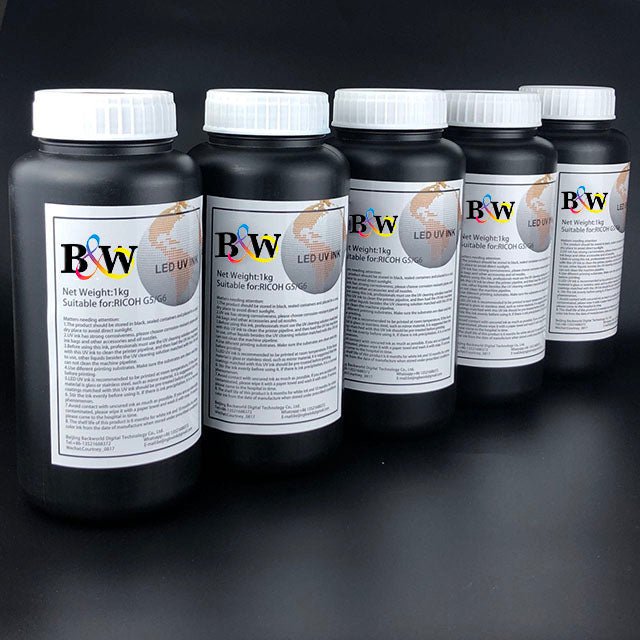 High Adhesion UV Ink for Metal and Glass - BW UV INK