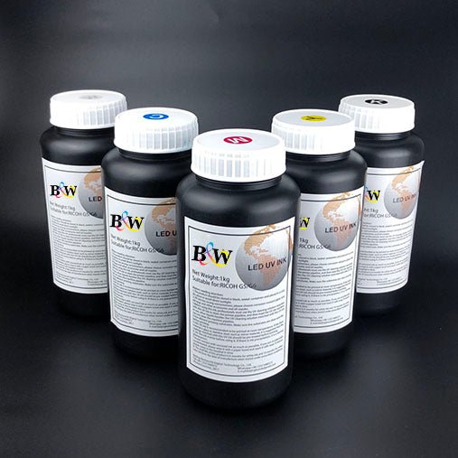 High Adhesion UV Ink for Metal and Glass - BW UV INK