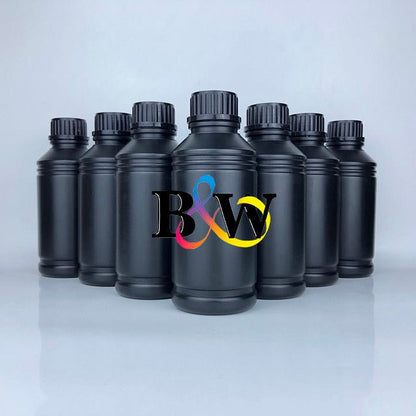 Industrial Grade UV Ink for EPSON i3200 Perfect for Rigid and Flexible Printing - BW UV INK