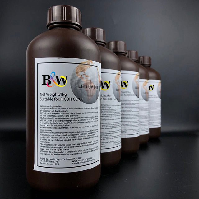 LED UV ink for leather - BW UV INK