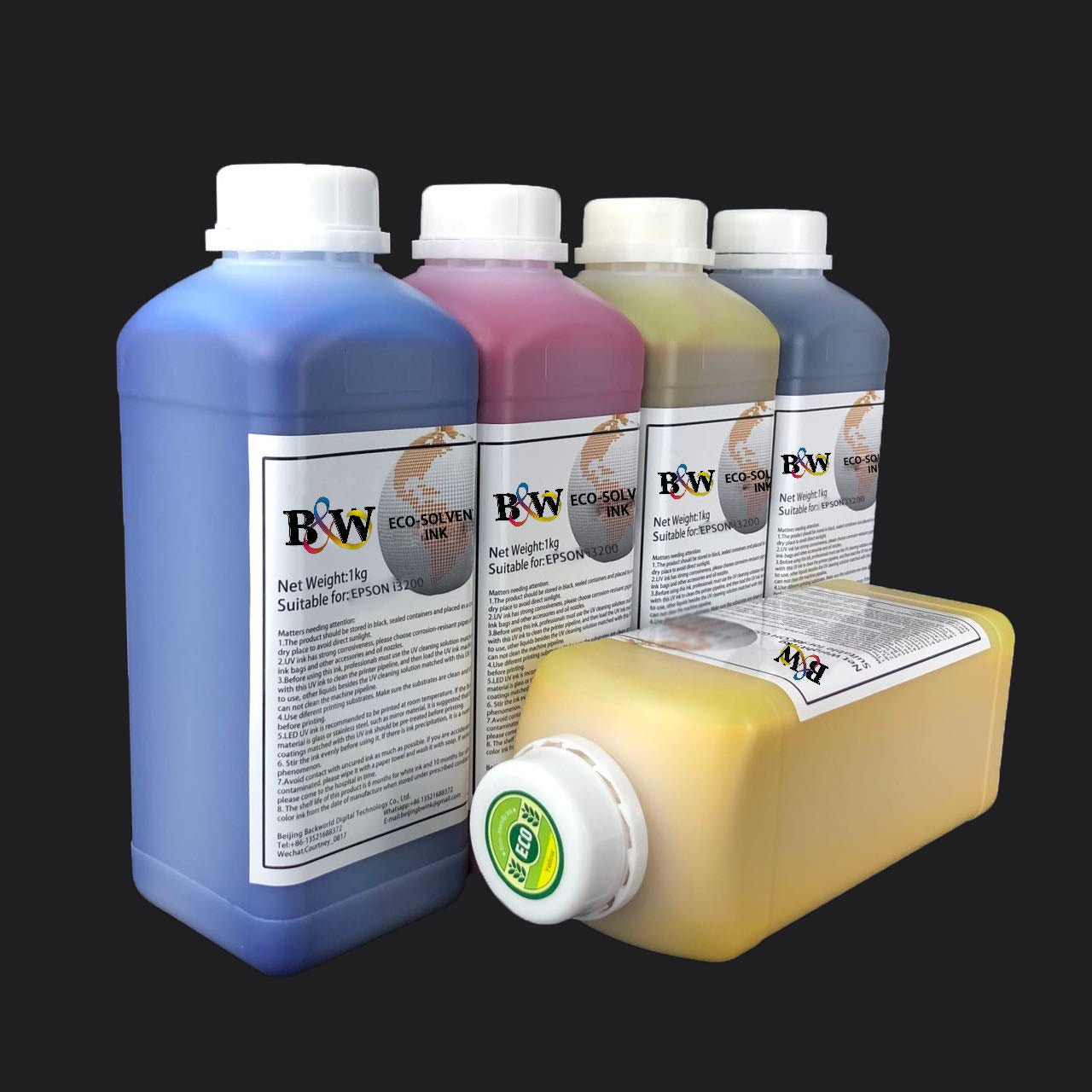 Non - Toxic Eco - solvent Ink with Minimal Odor - BW UV INK