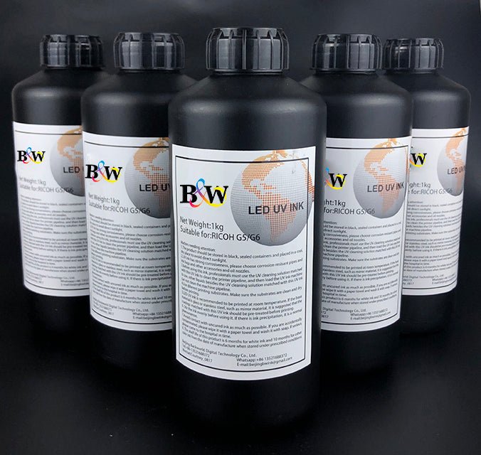 Quick - curing UV Ink for Flatbed Printing Machines - BW UV INK