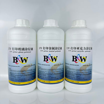 UV ink coating pretreatment primer for Acrylic glass metal printing UV primer - BW UV INK