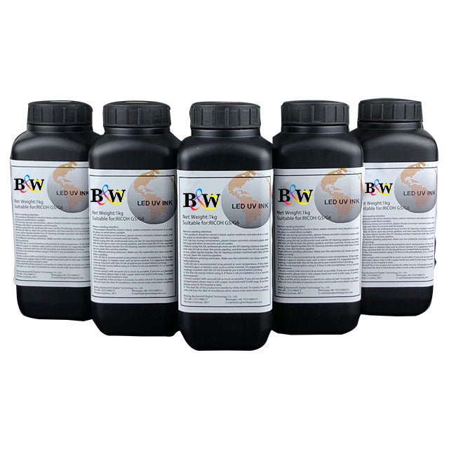 UV Ink with Pigment Particle Size Under 1 Micron - BW UV INK