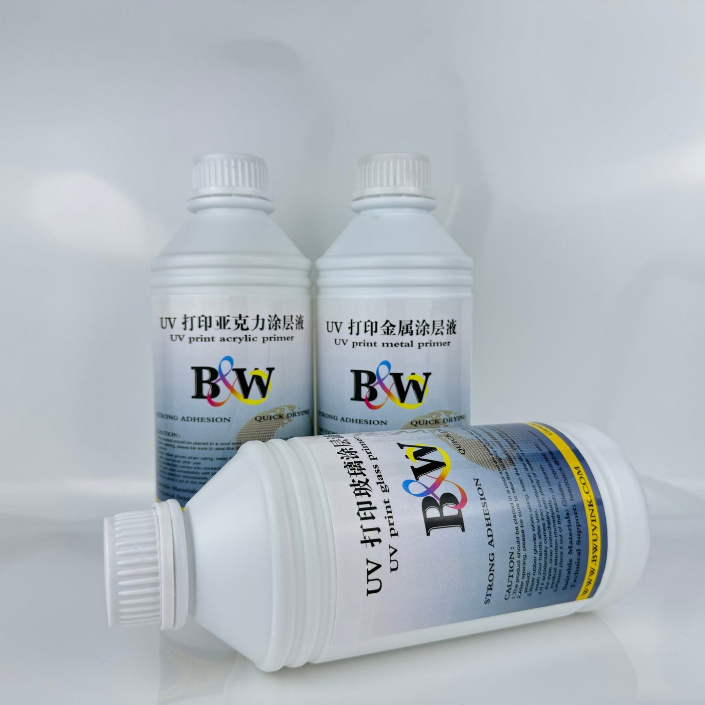 UV Primer Apply On Wood Glass Metal Acrylic Material For UV Flatbed Printer Machine Coating - BW UV INK