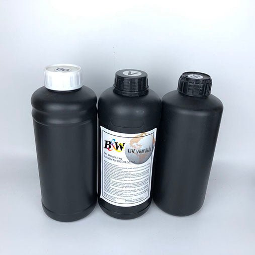 UV varnish for increased print resistance to light and moisture - BW UV INK