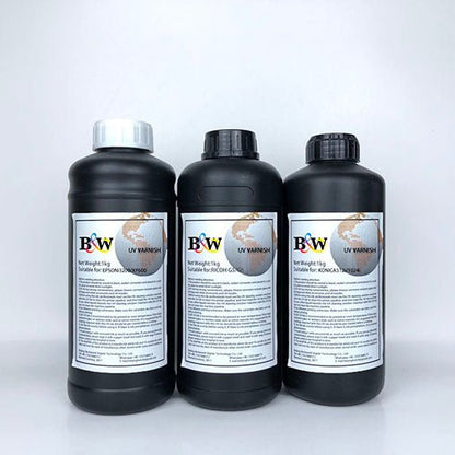 UV varnish ink for outdoor print protection - BW UV INK